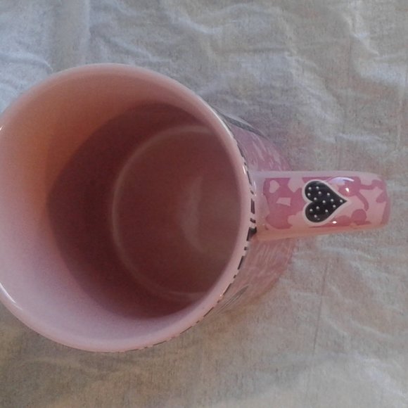 YOGA GIRL 16oz coffee/tea cup/mug OUR NAME IS MUD cup series - Picture 5 of 5